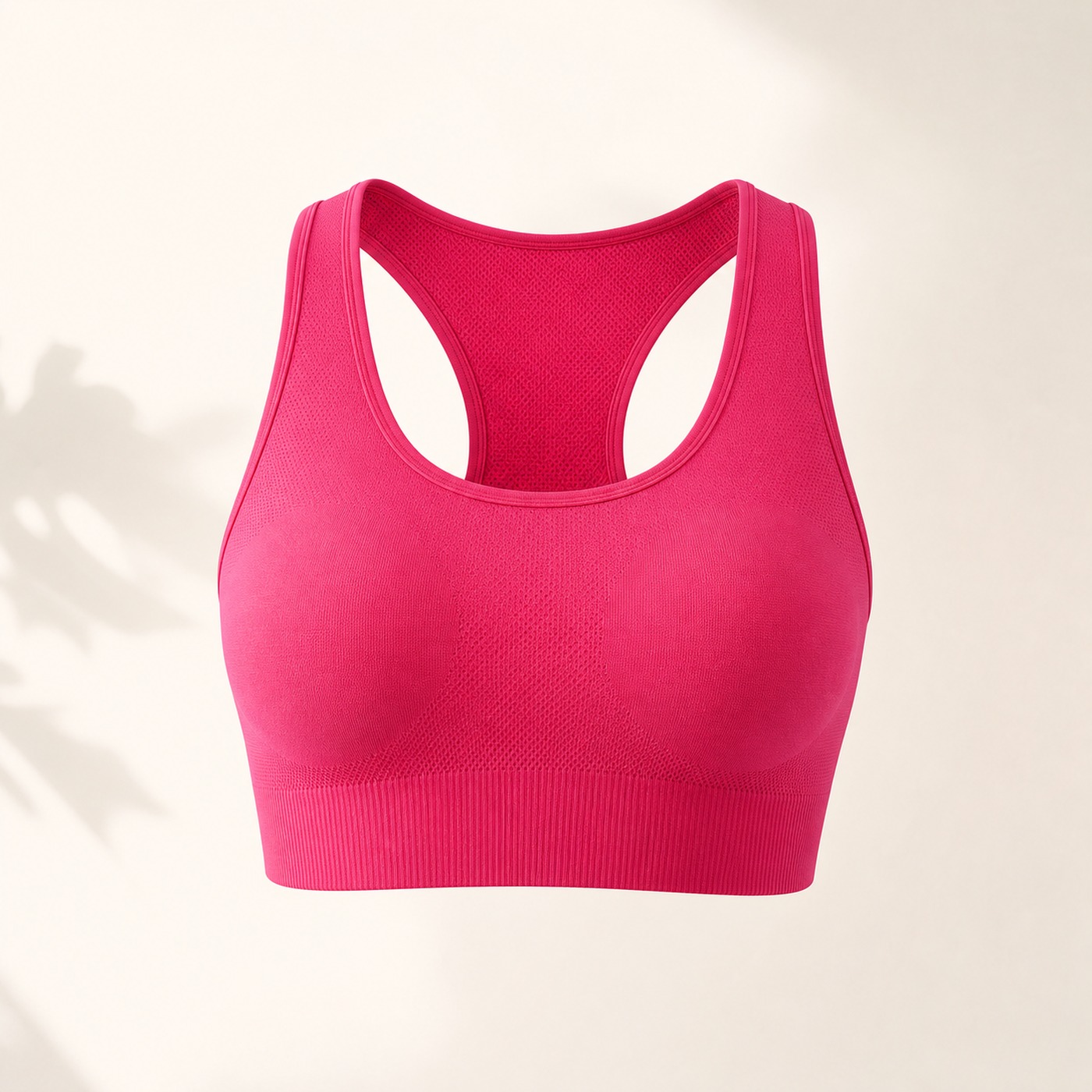 Seamless sports bra